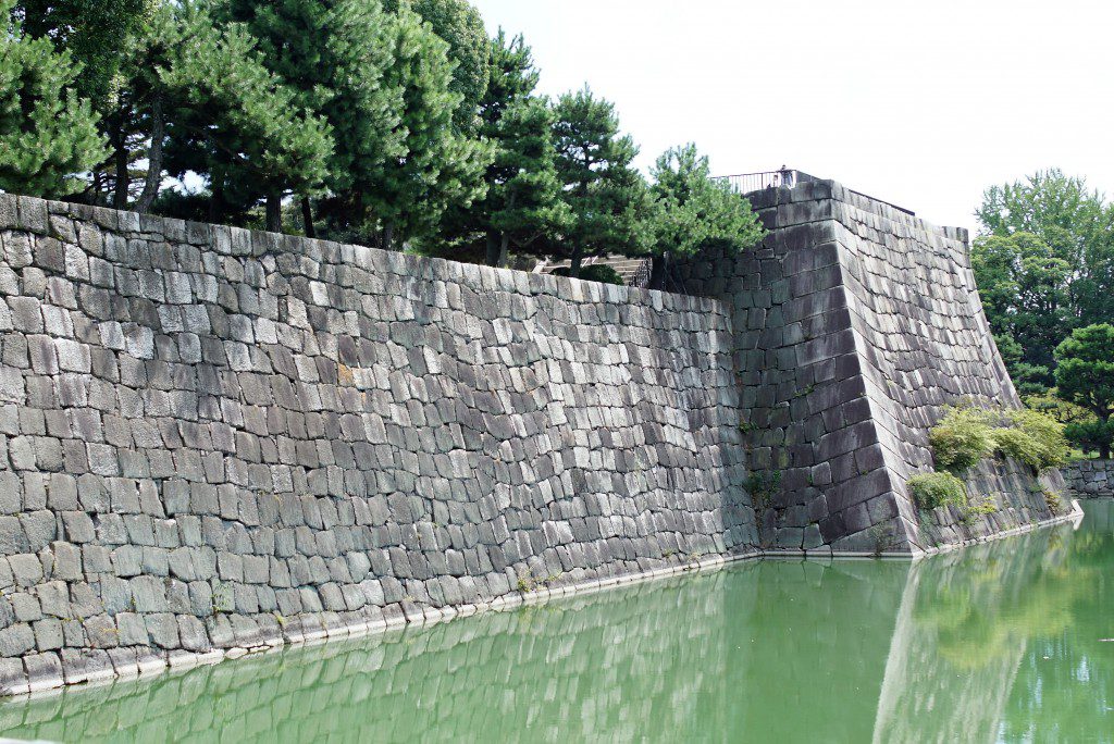 二条城 天守閣の石垣