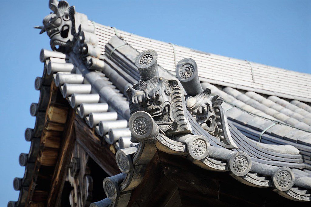 法隆寺 鬼瓦