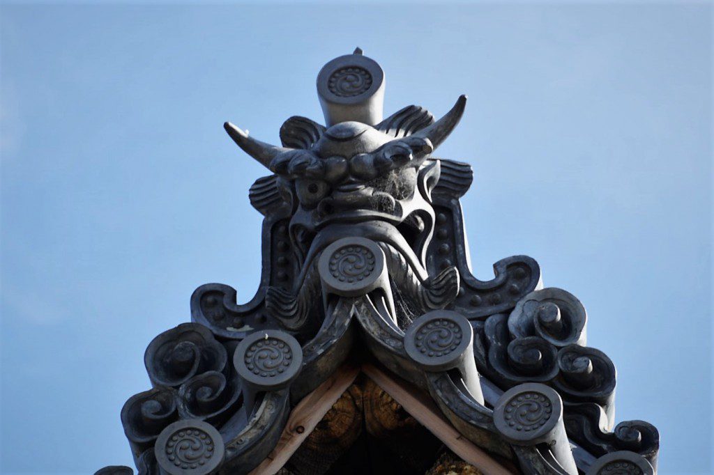 法隆寺 鬼瓦
