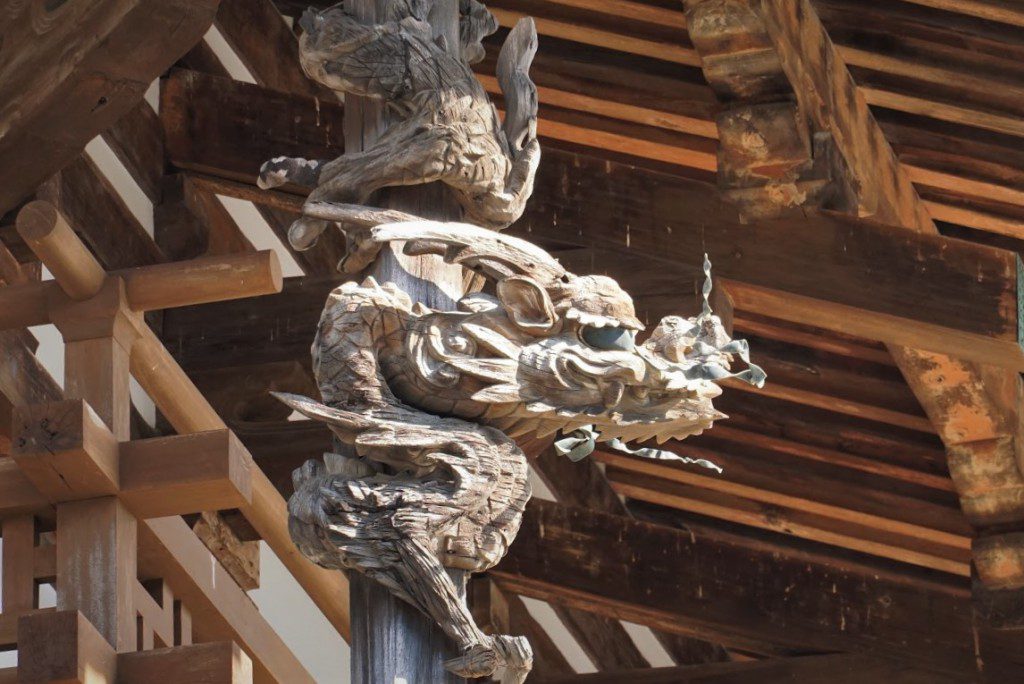 法隆寺 龍