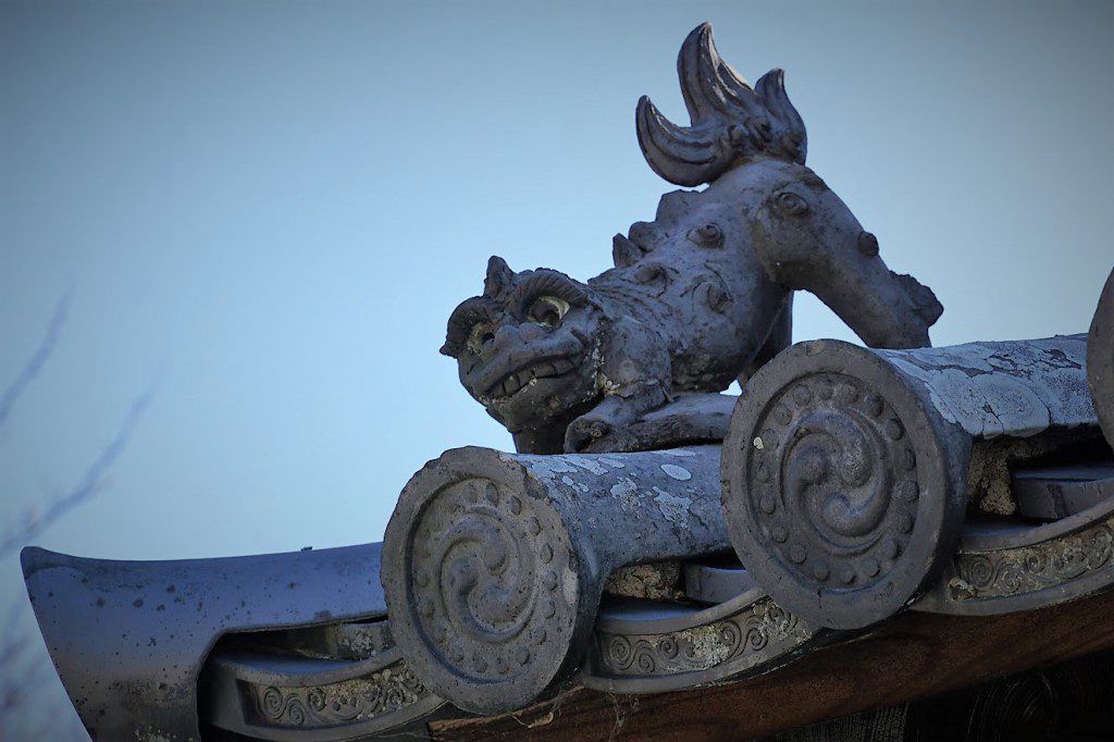 法隆寺 鬼側