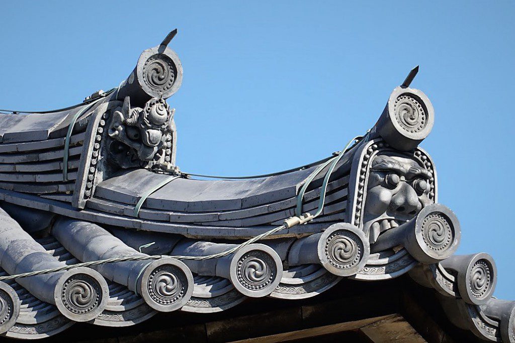 法隆寺 鬼瓦