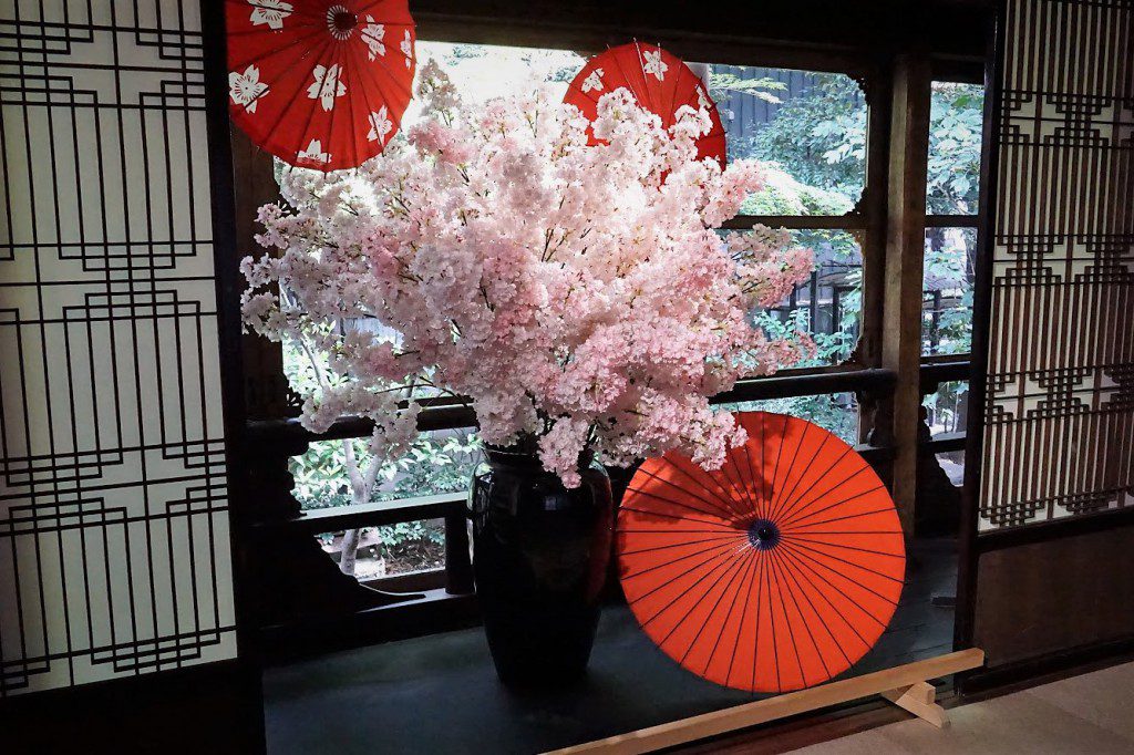 目黒雅叙園 百段階段 櫛・かんざしに見るさくら