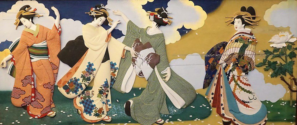 目黒雅叙園 百段階段 櫛・かんざしに見るさくら