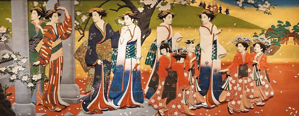 目黒雅叙園 百段階段 櫛・かんざしに見るさくら