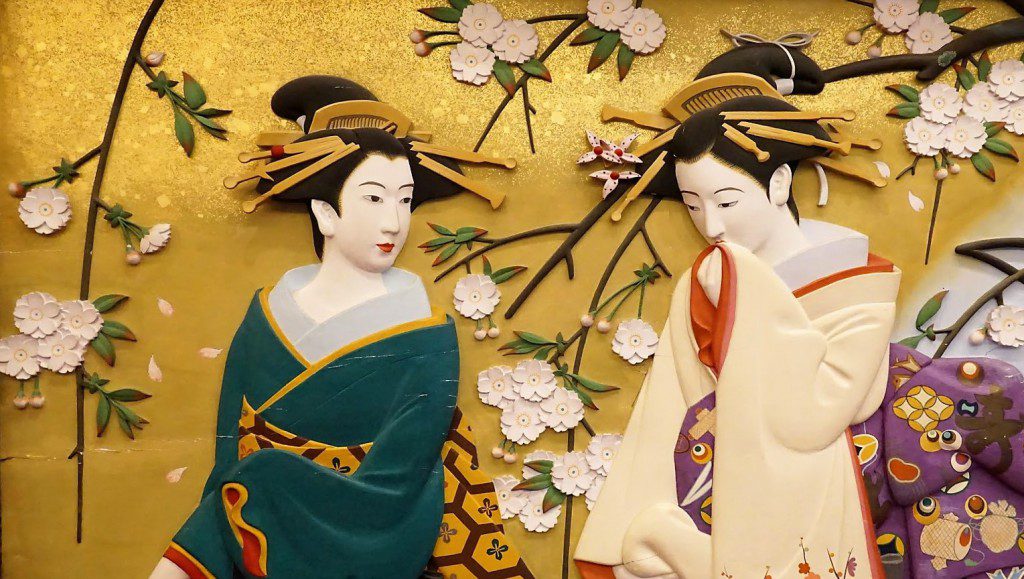 目黒雅叙園 百段階段 櫛・かんざしに見るさくら