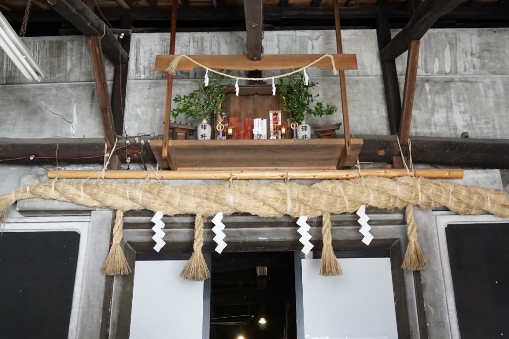 澤乃井 蔵開き 新酒 小沢酒造 神棚