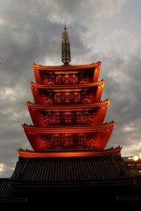 浅草寺　五重塔