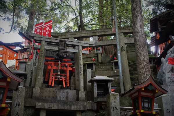 伏見稲荷大社冷気ただよう神様２