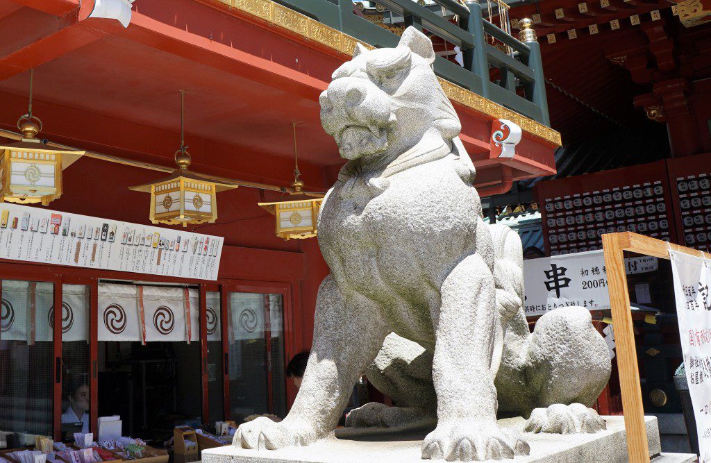 神田明神狛犬