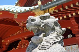 神田明神の狛犬