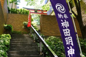 神田明神　裏参道