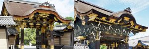 二条城唐門と西本願寺唐門