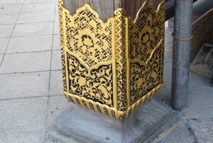 二条城　唐門　柱