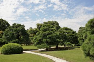 二の丸庭園　二の丸庭園　入口付近