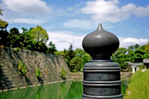 二条城　本丸櫓門　東橋　欄干　擬宝珠