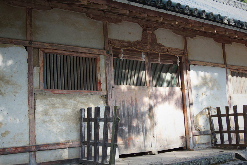 東大寺二月堂から春日大社　廃墟