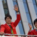 リオ・オリンピック、パラリンピック銀座凱旋パレード　内村航平