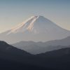 柳沢峠の富士山