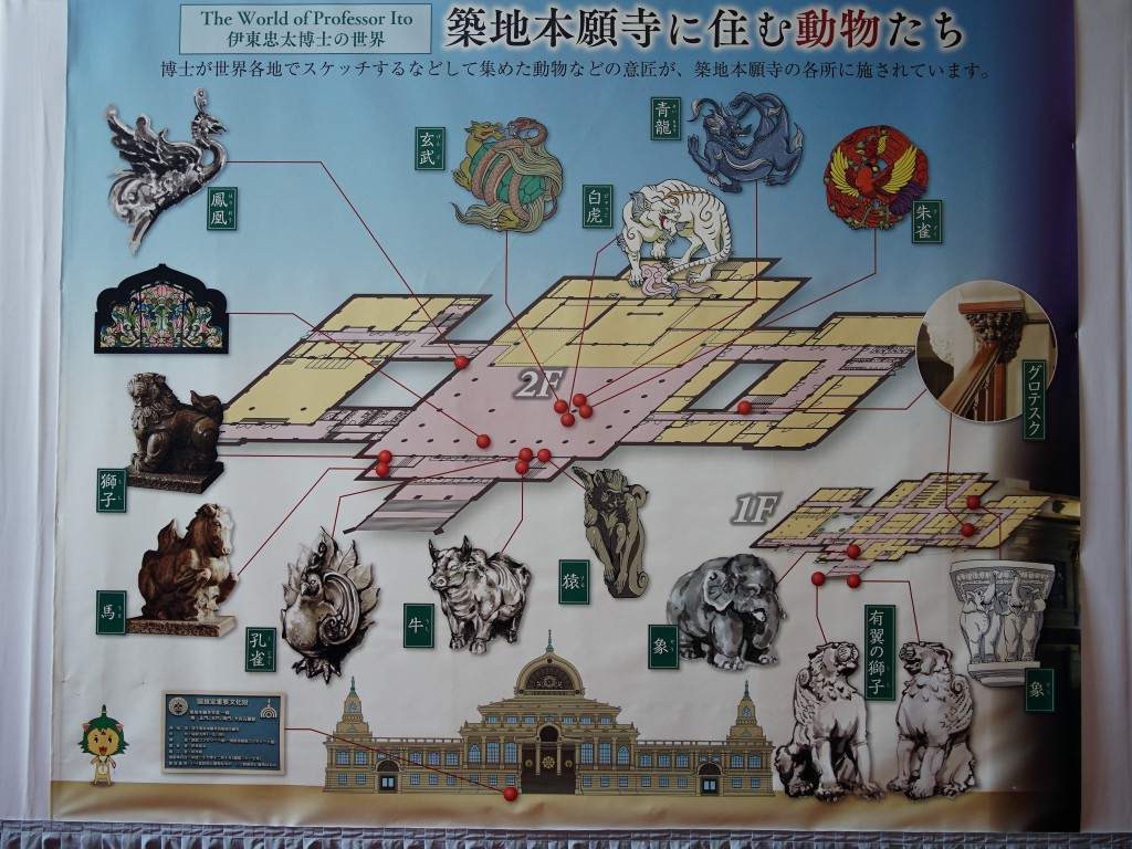 築地本願寺　動物