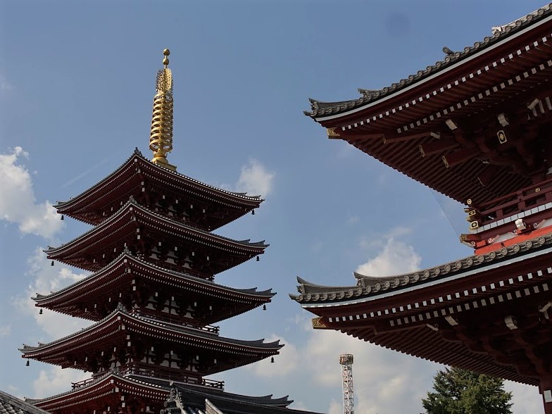 浅草寺　五重塔