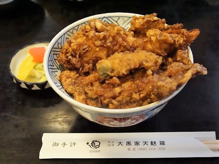 浅草　天丼　大黒屋