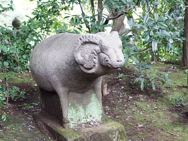 根津美術館　庭　表参道