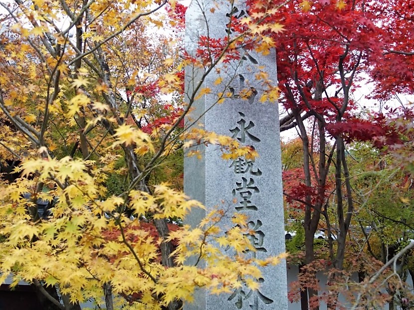 京都　禅林寺　永観堂　紅葉