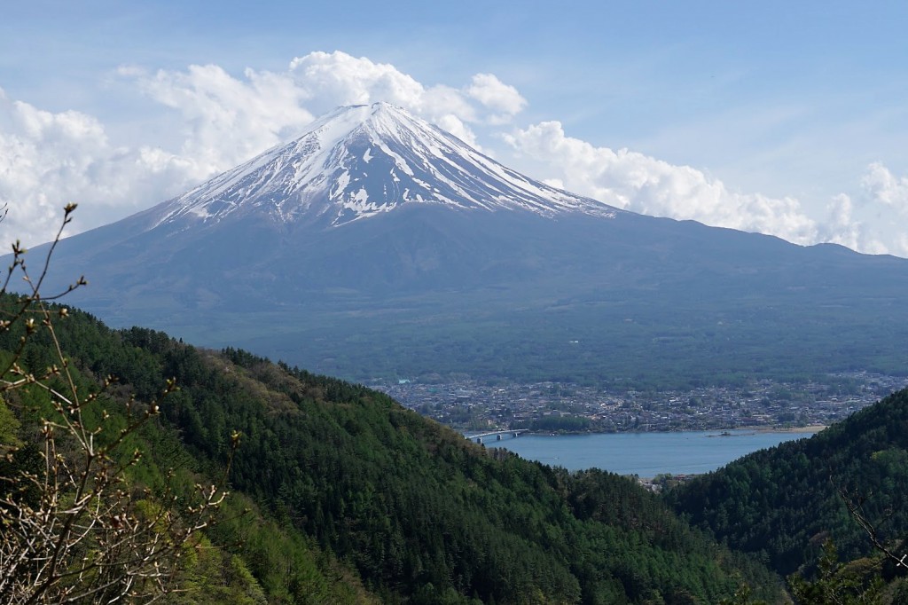 御坂峠 天下茶屋 富士山