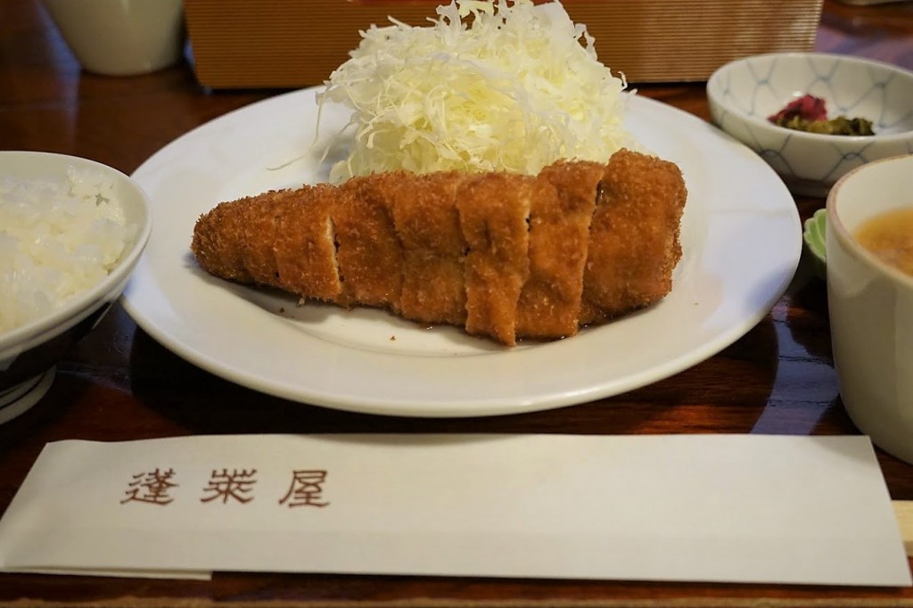 上野 とんかつ 蓬莱屋 ひれかつ