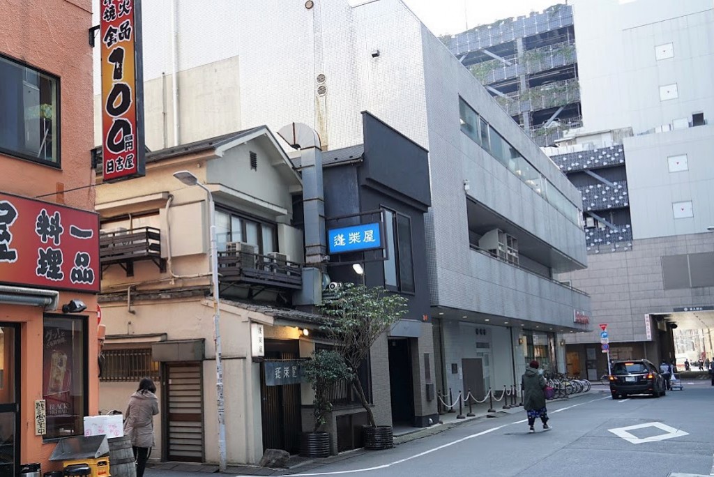 上野 蓬莱屋 松坂屋の裏