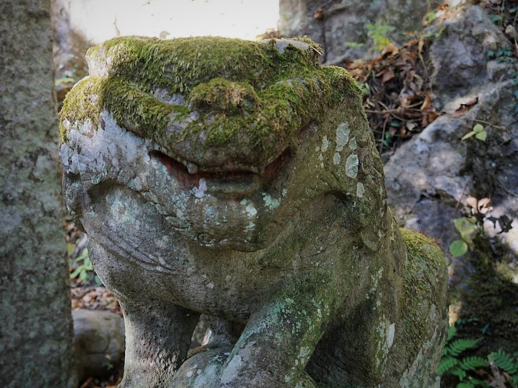 奥多摩 白髭神社 狛犬