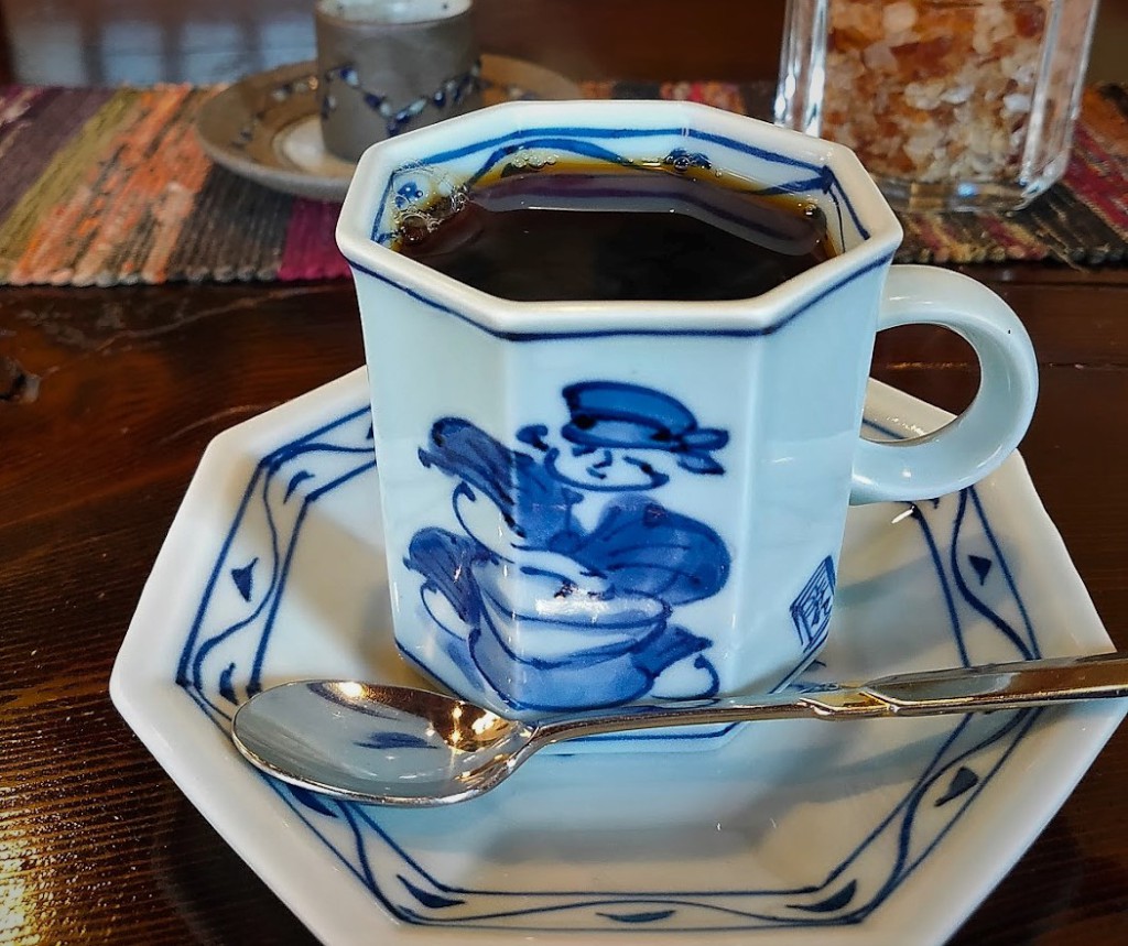 あきる野　喫茶むべ　有田焼コーヒーカップ