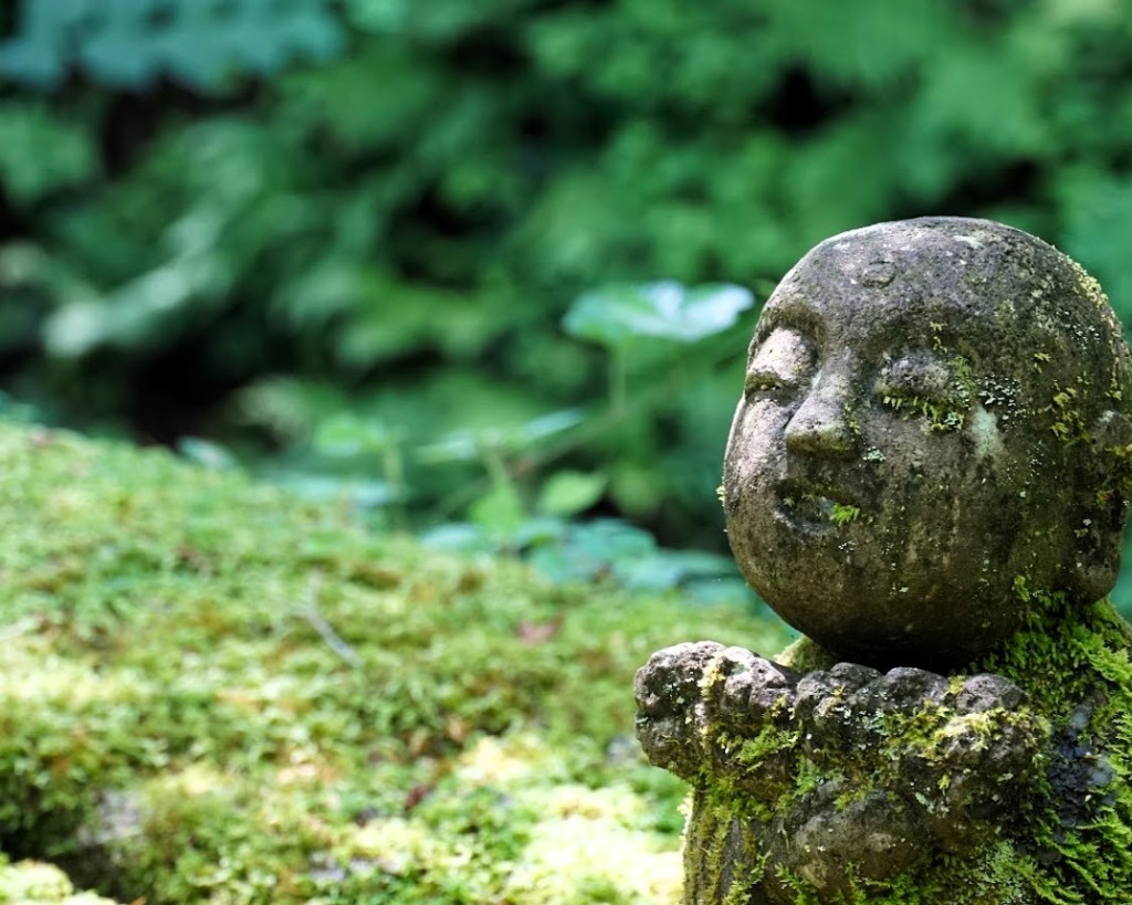 京都大原三千院わらべ地蔵