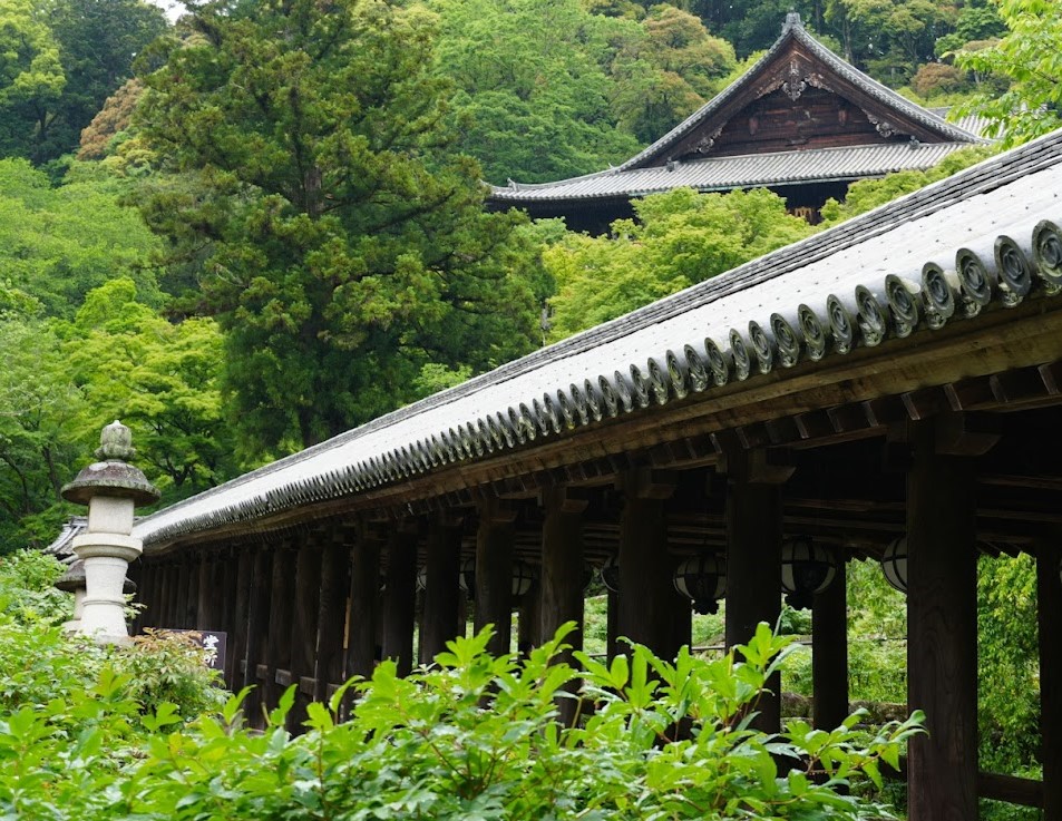 奈良　長谷寺回廊