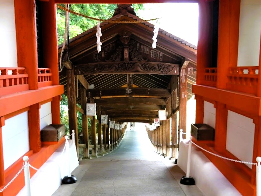 吉備津神社回廊