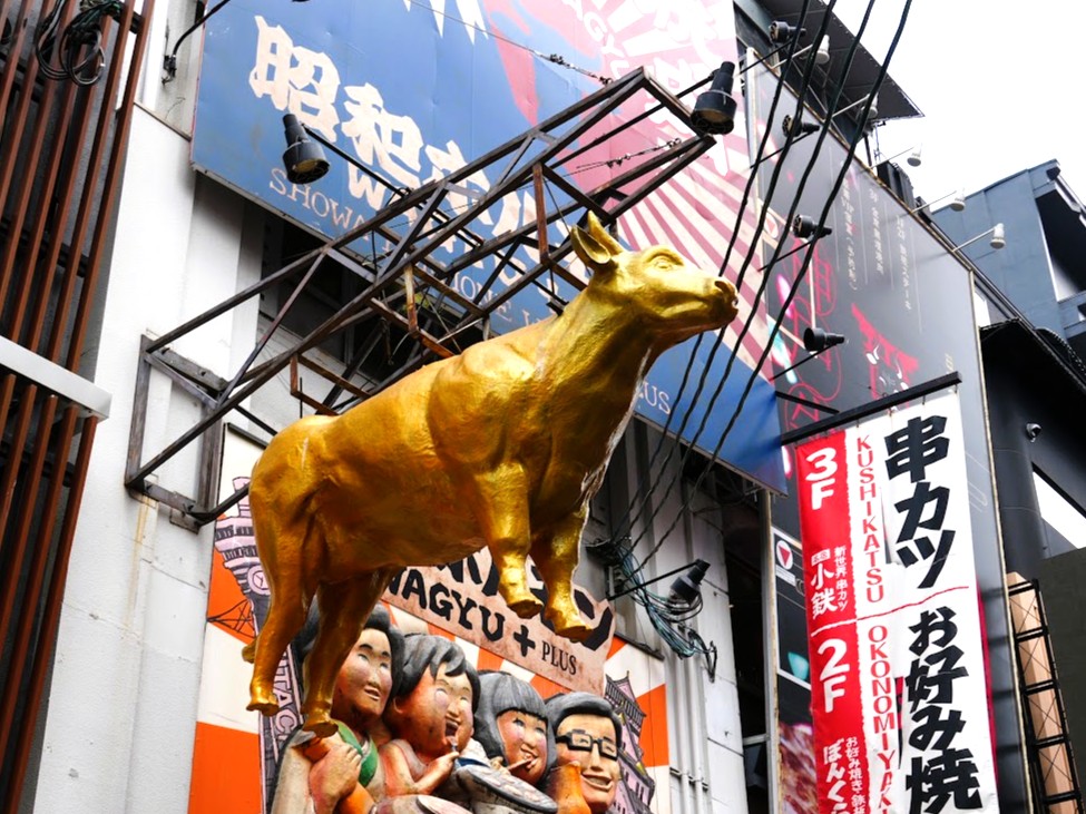大阪道頓堀　ユニークド派手看板